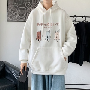 L2838P48秋装2023新款潮趣印花学生潮流男女情侣连帽卫衣图片