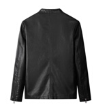 PY5259P95秋冬潮男皮衣刺绣夹克外套PU棒球服男士皮衣2023新款，男装皮衣，星座510A-2