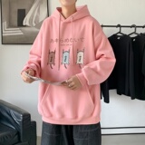L2838P48秋装2023新款潮趣印花学生潮流男女情侣连帽卫衣，男装卫衣，星座510A-2