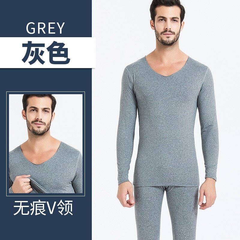 NE1279P35保暖秋衣秋裤套装弹力修身男士内衣套装湖蓝阳离子内衣,居家内衣保暖内衣,星座510A-2