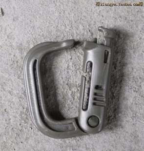 轻量化ITW NEXUS系列D型扣D扣背心背包织带适用扣具三色选