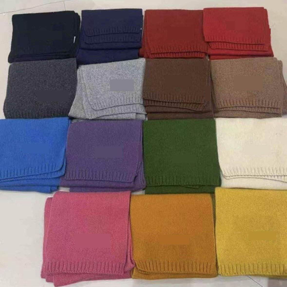 2025韩系简约温柔风保暖舒适多色纯色针织围巾女920 G91923