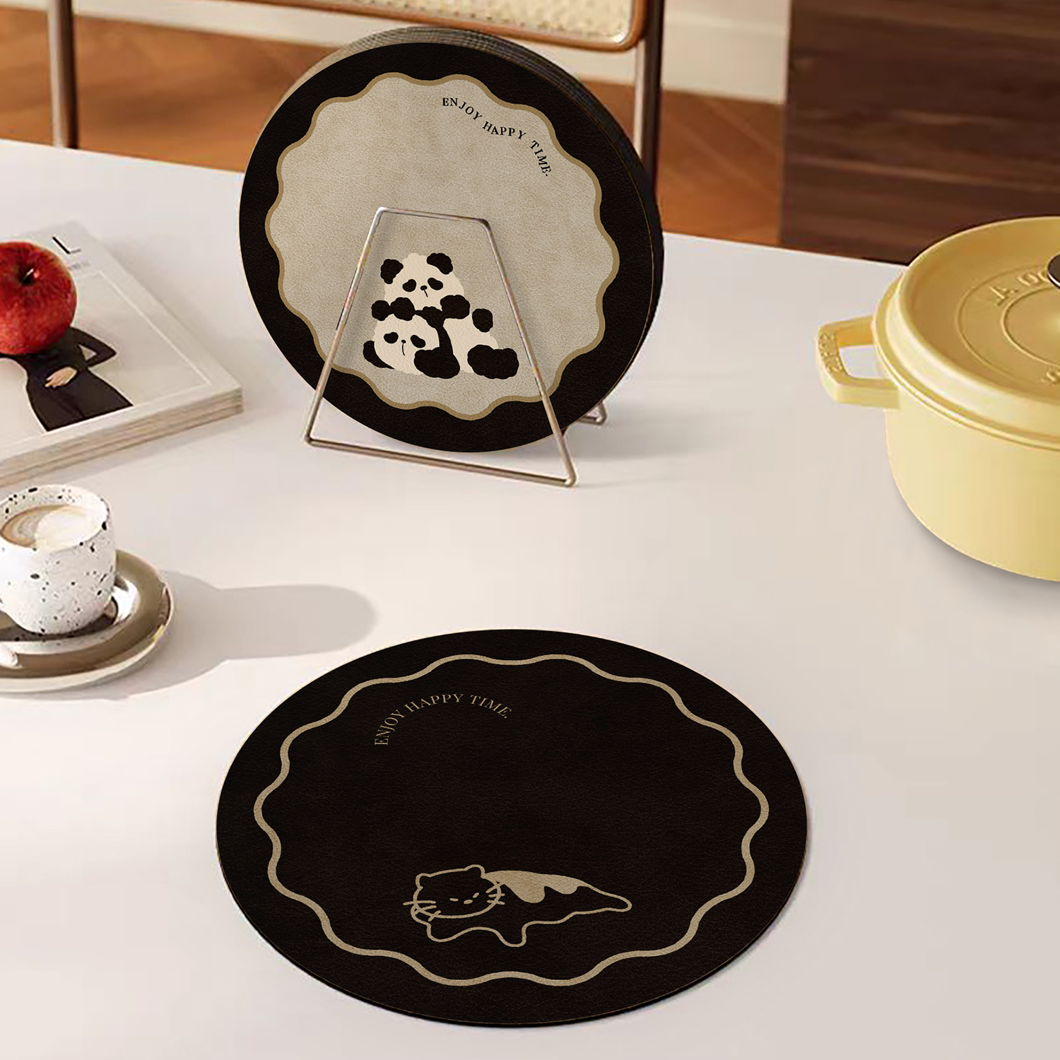 家用餐桌垫碗盘pvc垫杯子垫茶几