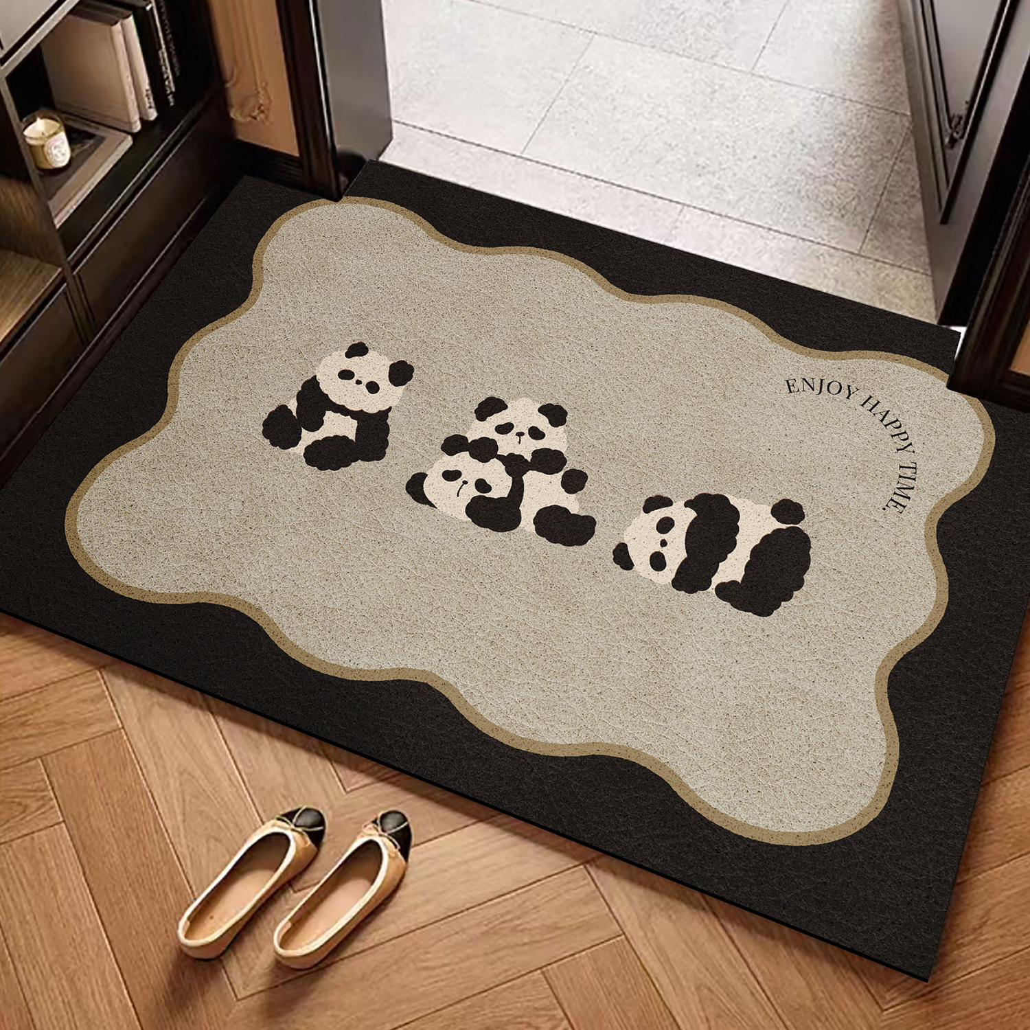 易打理丝圈脚垫家用刮沙蹭土地毯