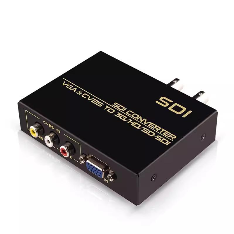 VGA+AV转SDI转换器 VGA转HD-SDI转换器/VGA to sdi/ VGA转SDI高清