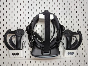 适用SKADIS 斯考迪斯 宜家洞洞板配件 Valve Index头盔和手柄支架