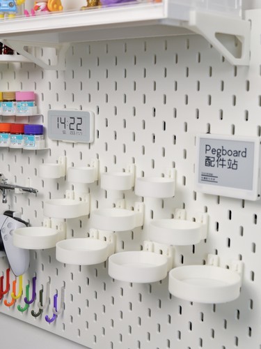 适用宜家SKADIS 斯考迪斯 宜家洞洞板配件 30mm～90mm直径支架