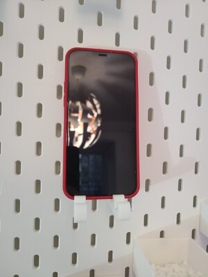 适用宜家SKADIS 斯考迪斯 宜家洞洞板配件 手机平板ipad通用支架