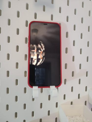 适用宜家SKADIS 斯考迪斯 宜家洞洞板配件 手机平板ipad通用支架