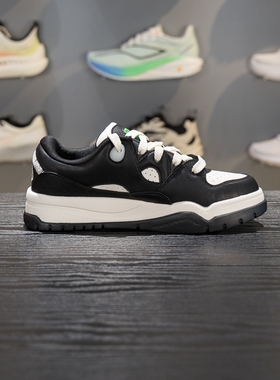 李宁潮跃板鞋男子2026新款简单舒适软弹经典休闲鞋运动鞋AGCW011