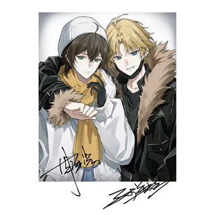 新款全职高手周边自印周泽楷孙翔双人拍立得高颜值收藏精美卡片