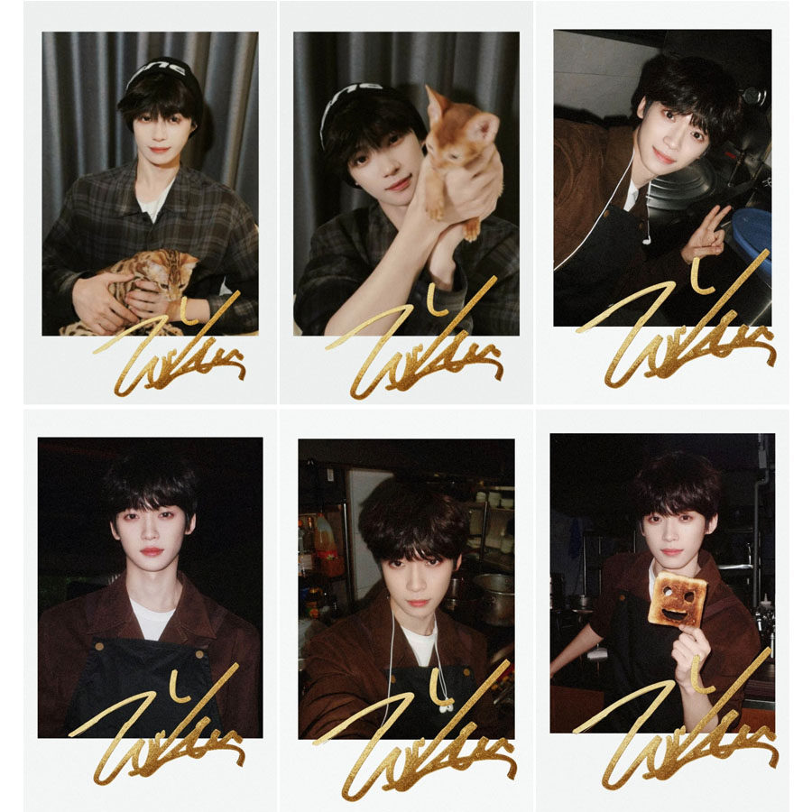 新款梓渝周边自印梓渝高颜值印签拍立得收藏送朋友礼物拍照小卡