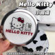 Kitty小圆镜金属双面随身便捷少女心化妆镜送礼好物 ins可爱hello