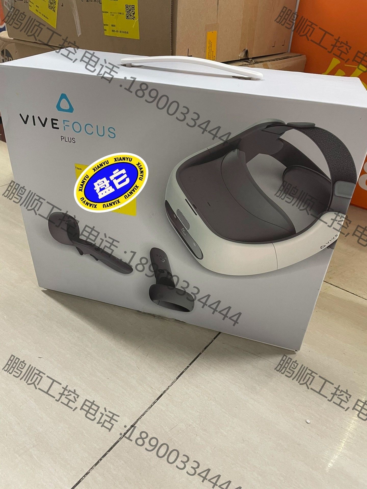 htc vive focus plus vr 一体机头盔 带【议价】