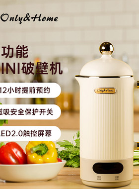 多功能破壁机果蔬果汁低音榨汁机