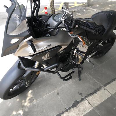 摩托车适用于本田挡风500X护杠