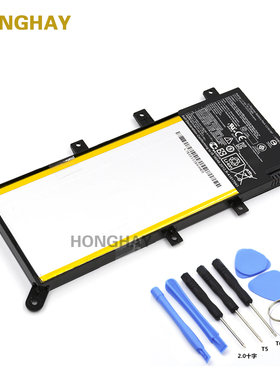 适用华硕 C21N1347 W519L K555L X555LA X555LD A555L 笔记本电池