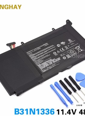 全新 B31N1336适用华硕C31-S551 V551L K551LN内置笔记本电池