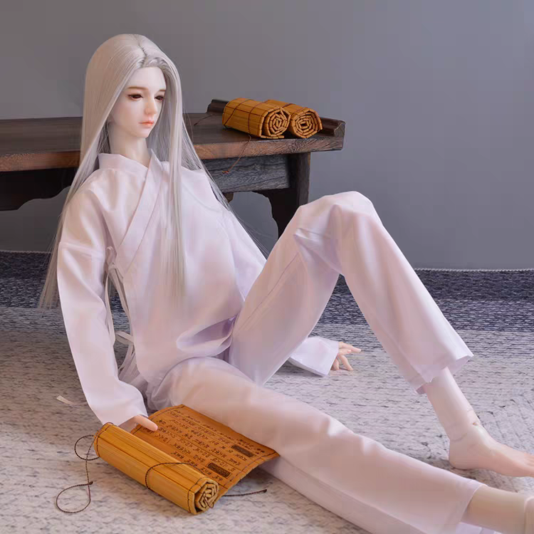 BJD SD娃衣 汉服打底衣裤 中衣裤 防染色服古装套装大叔3分4分6分