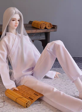 BJD SD娃衣 汉服打底衣裤 中衣裤 防染色服古装套装大叔3分4分6分