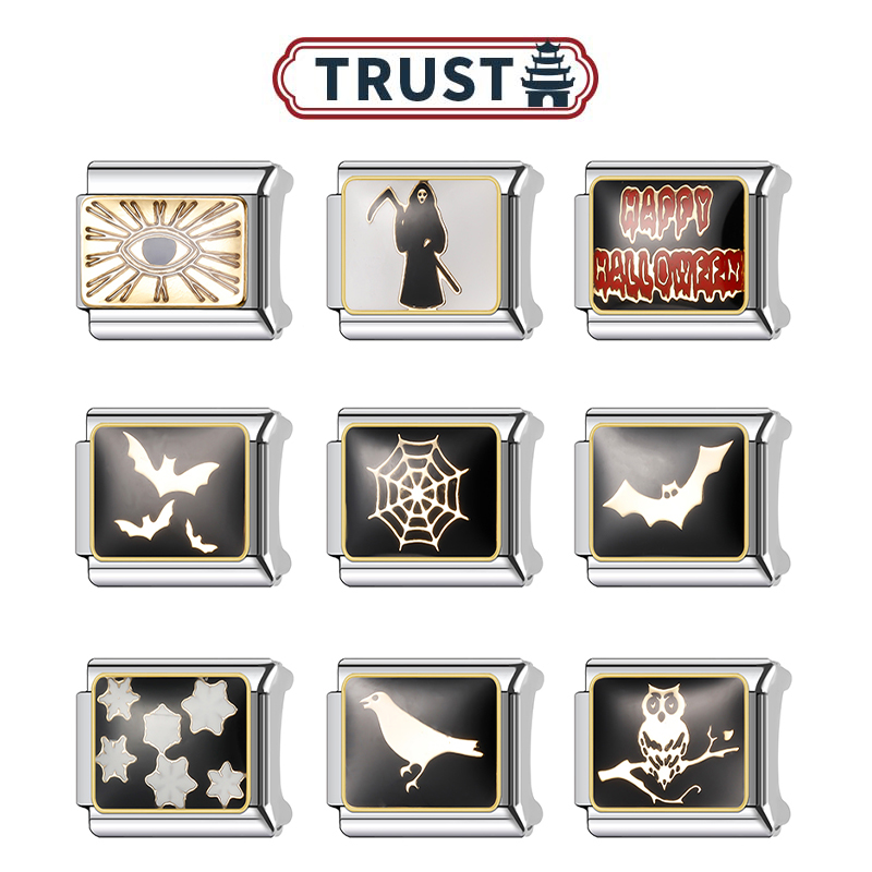 Trusta钛钢diy饰品模块手链现货