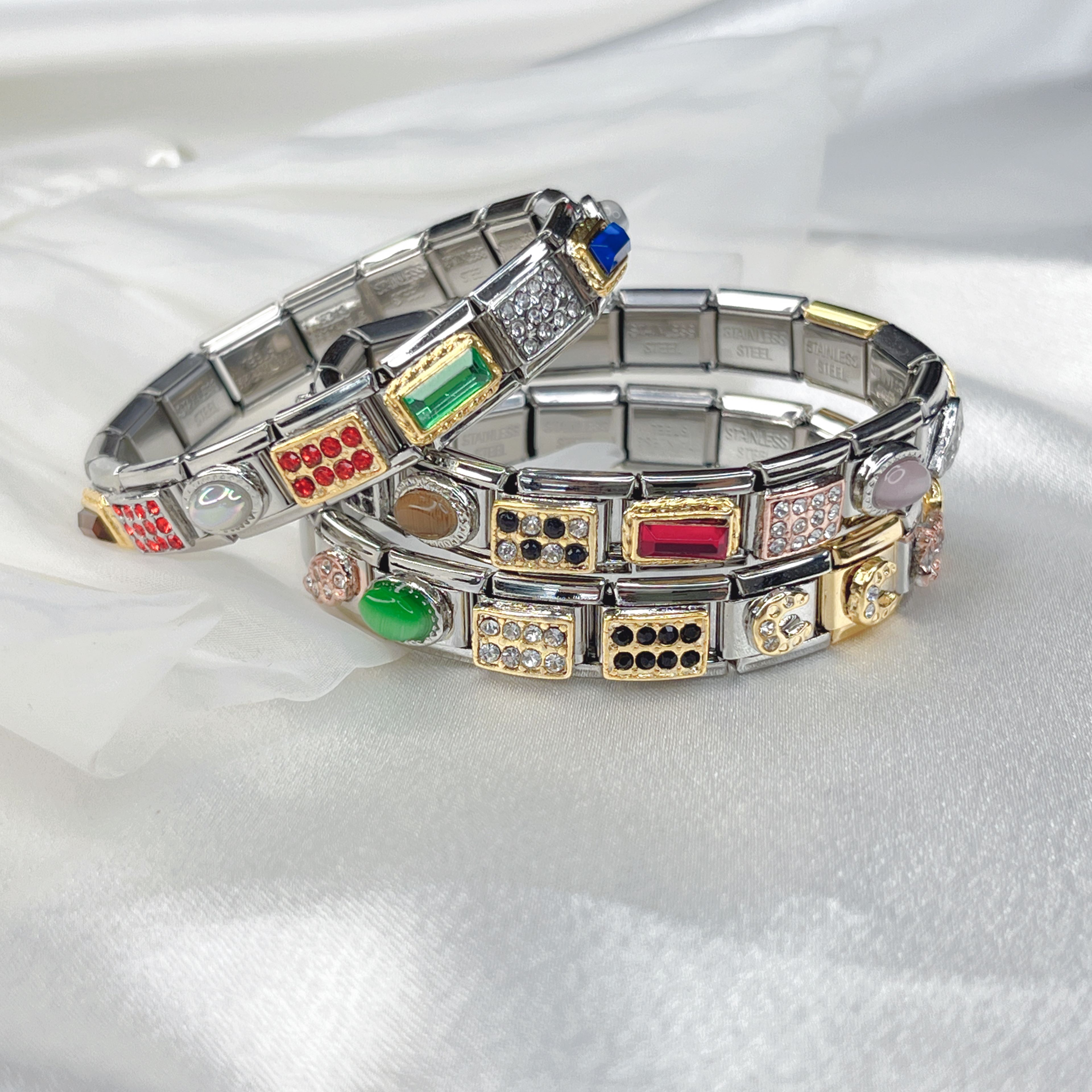 Trusta钛钢DIY模块手链