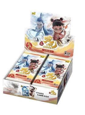 哪吒闹海系列灵焰包一弹2圆包10圆斗天包斗天包二弹系列卡片卡牌.