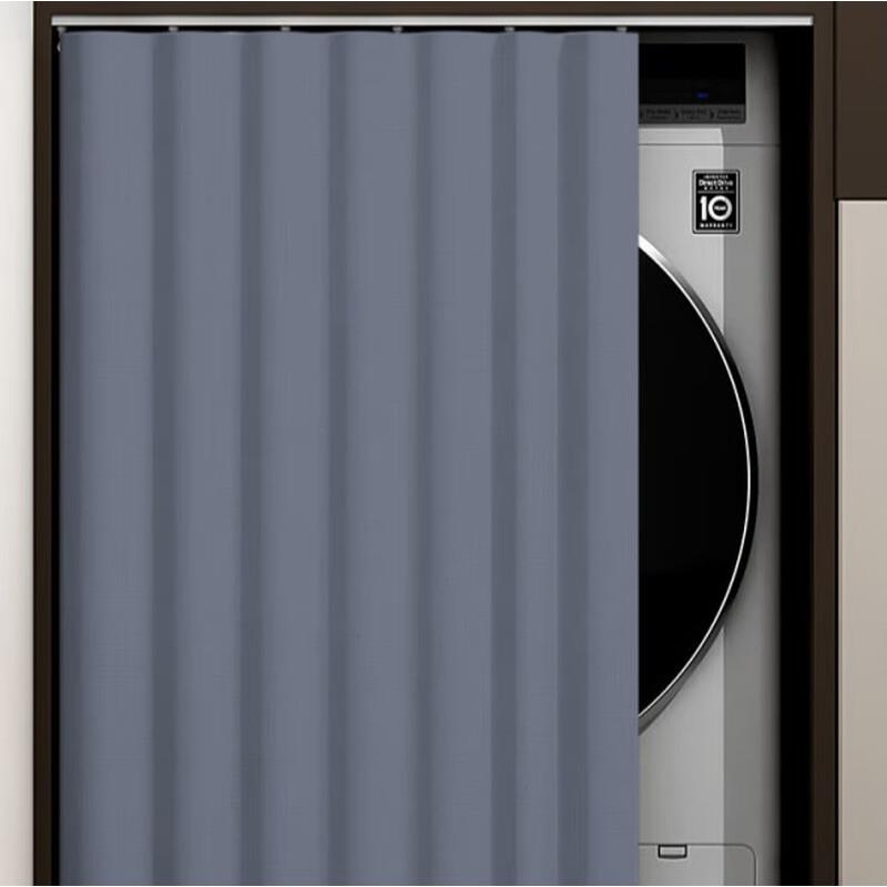 ZOCI洗衣机遮阳帘 阳台盖布遮光罩隔热遮阳遮挡帘 HZG213 宽65cm*图片
