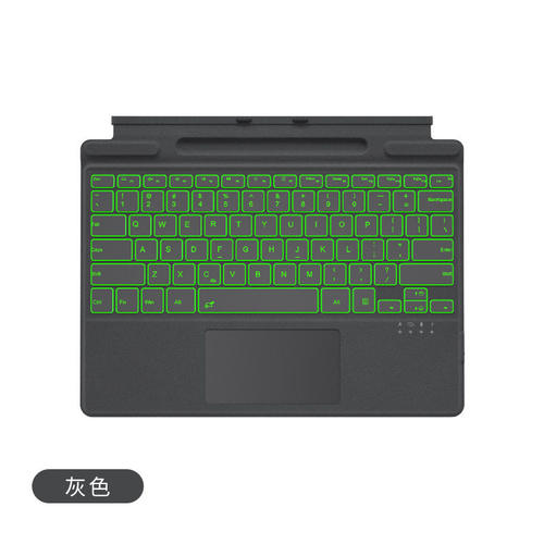 适用SurfacePro11蓝牙键盘Pro8910七彩背光触控键盘Surface保护盖