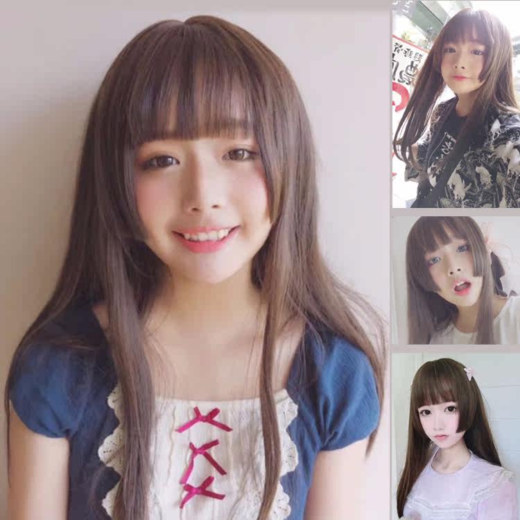 Perruque Long cheveux raides - Ref 2608549 Image 1