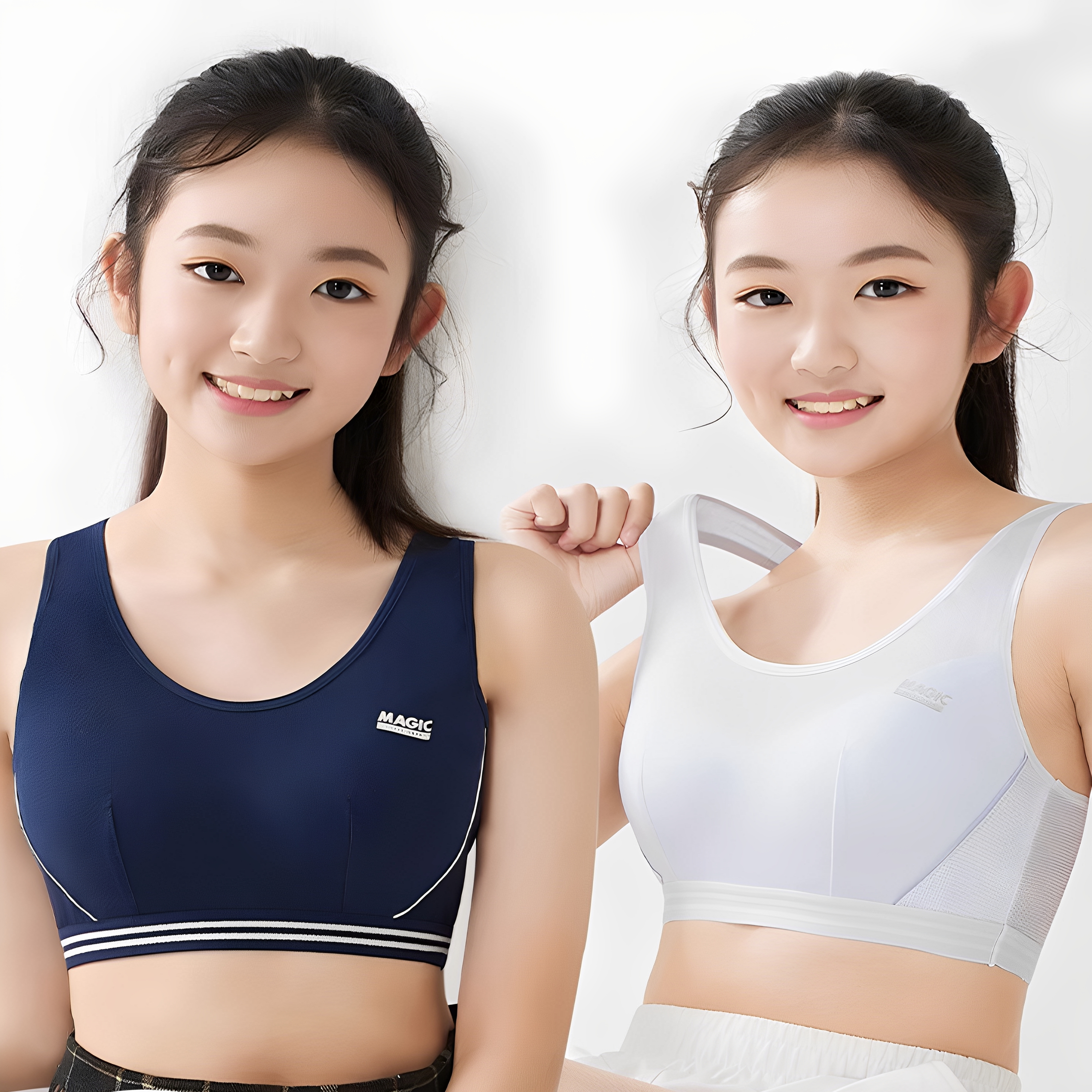 少女文胸学生运动内衣背心青春期