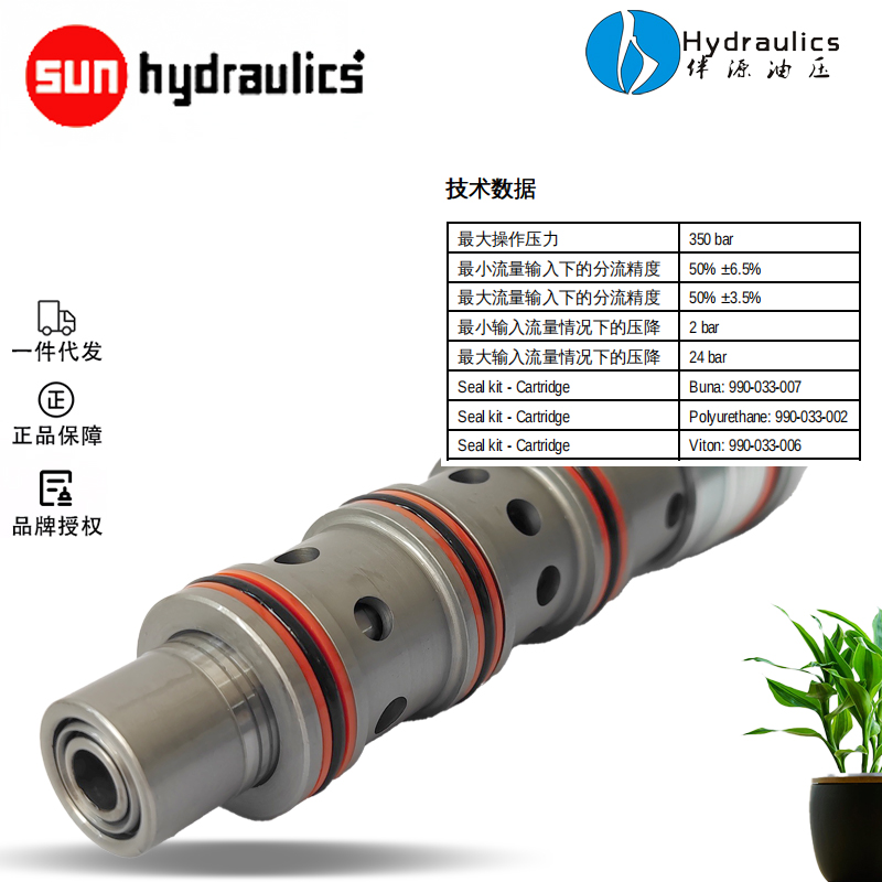 SUN美国原装FSCS-XAN插装阀FSDS-XAN集流阀FSES-XAN FSFS-XBN