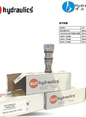 SUN太阳原装正品COBA-XCN插装阀CODA-XCN单向阀COFA-XCN COHA-XCN