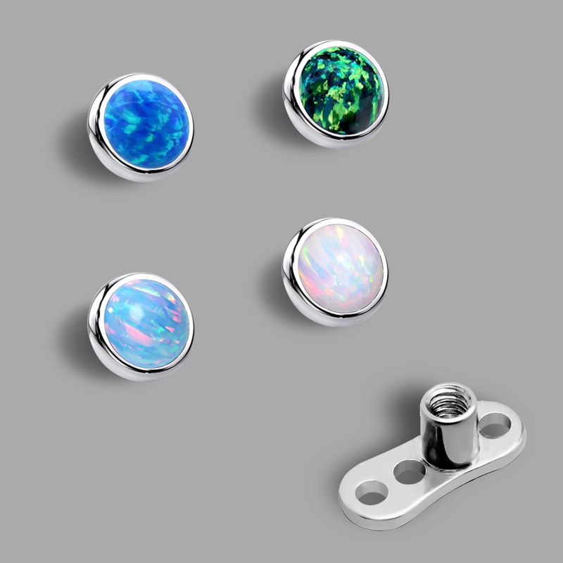 钛合金澳宝埋钉穿刺饰品表皮钉