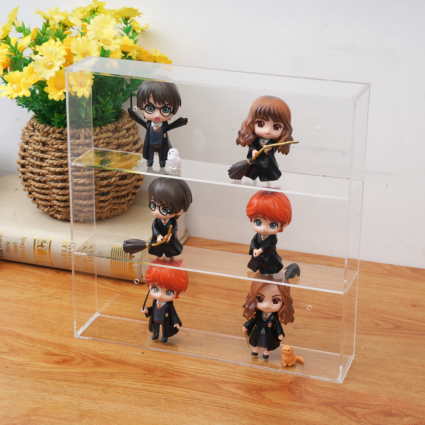 透明亚克力手办收纳架盲盒展示架