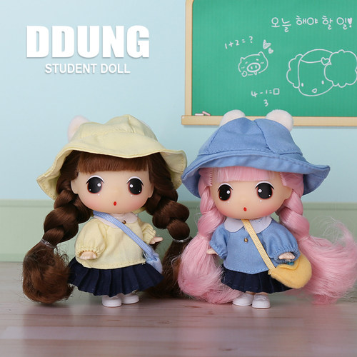ddung冬己学生系列惊喜礼物娃娃