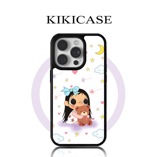 kikicase小玉抱熊防摔手机壳