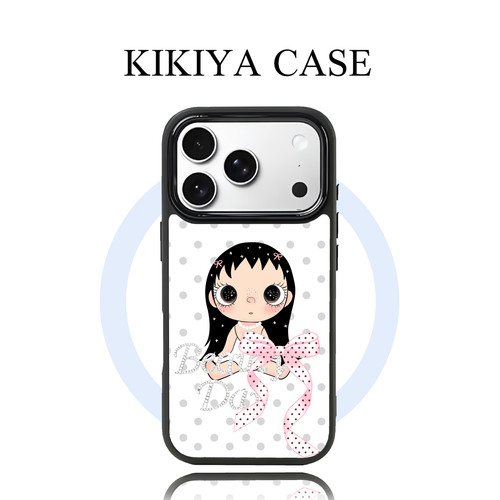 KIKIYACASE原创手机壳适用苹果17/16ProMax华为Mate80/P80防摔闪耀小玉yuy原创设计感高级感少女可爱风磁吸