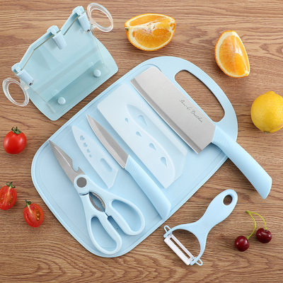 不锈钢套装厨房家用菜板全套刀具