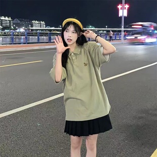 夏季2023新款学院风一整套微胖韩剧茶系奶乖俏皮连衣裙子两件套装