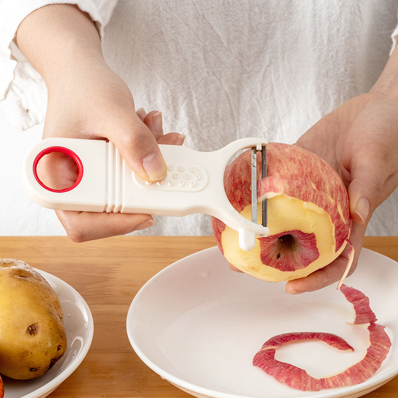 日本削皮刀 刮皮器苹果削皮器多功能厨房家用土豆去皮刀 水果刨子