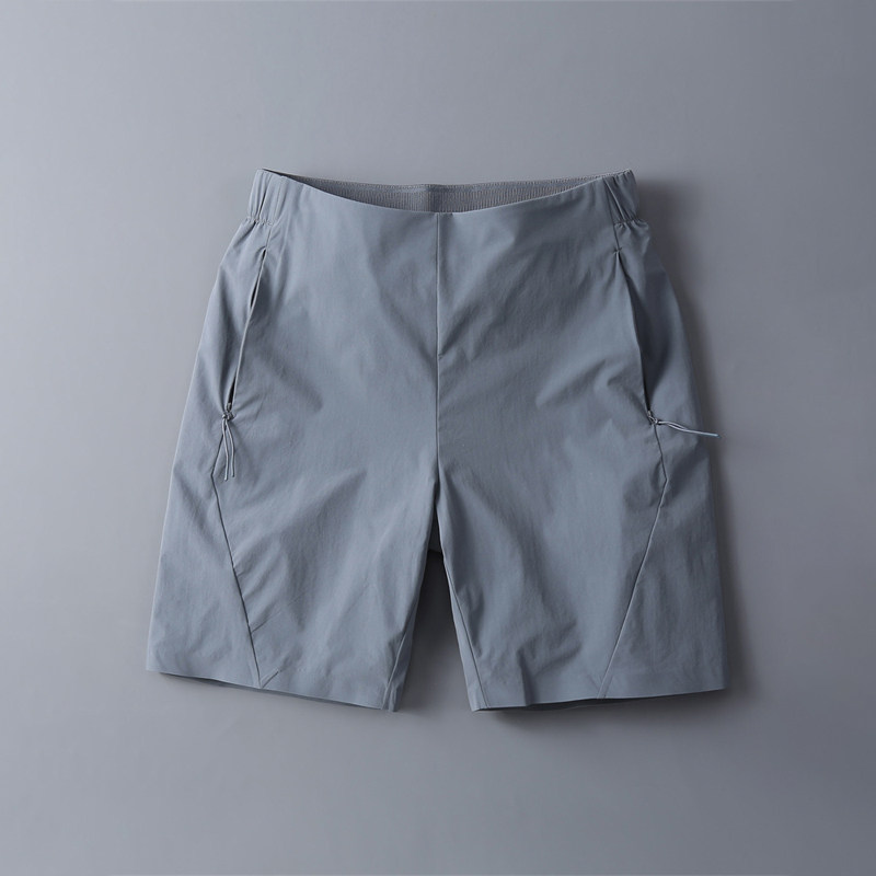 轻奢2026夏季速干五分裤男士薄款修身运动中裤子冰丝弹力休闲短裤