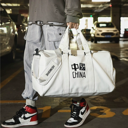 Сумка для путешествий, вместительная и большая спортивная сумка через плечо, водонепроницаемая спортивная сумка, популярно в интернете