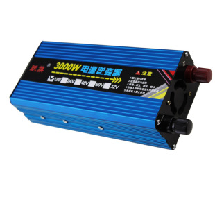 跃旗大功率12V24V48v60v72v转交流220V车载家用3000W转换