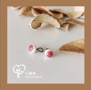 ooak艺术家可动关节玩偶玻璃眼 豆豆眼 小森林◉泰迪熊日式 怪物眼