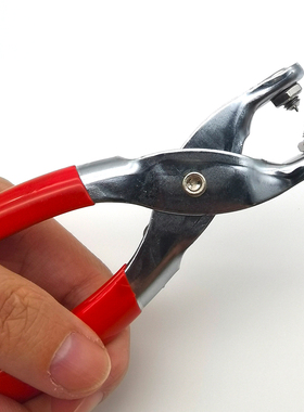 新品新款羽毛球拍胶粒换转护线管钉边压喇叭口钳器工具红色包邮