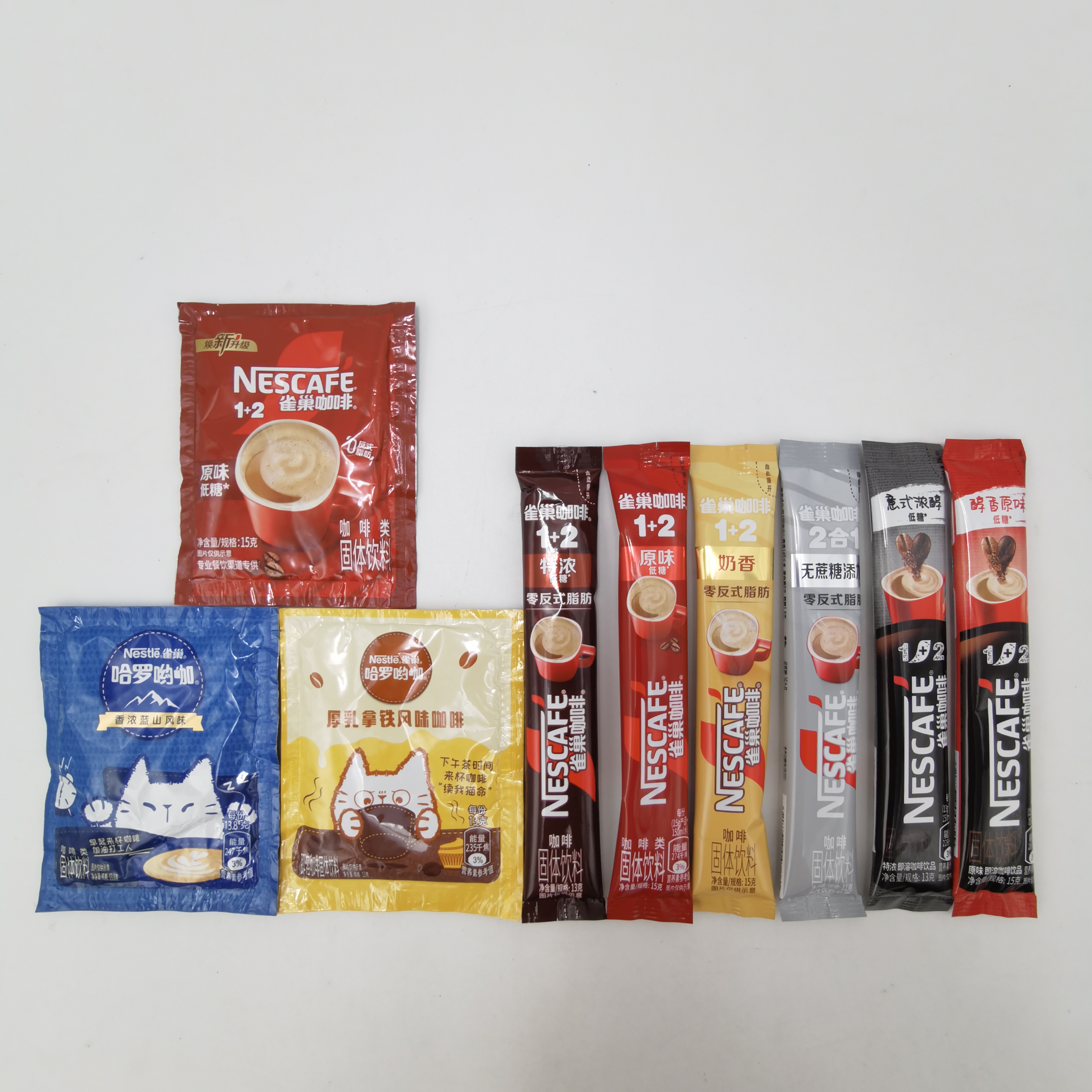 雀巢无蔗糖微研磨1+2意式浓醇