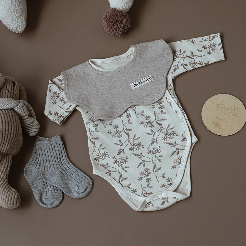 新生婴儿包屁衣春秋款纯棉