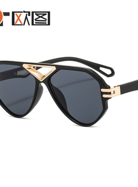 新款复古太阳镜T22006shades蛤蟆镜欧美男女潮墨镜sunglasses