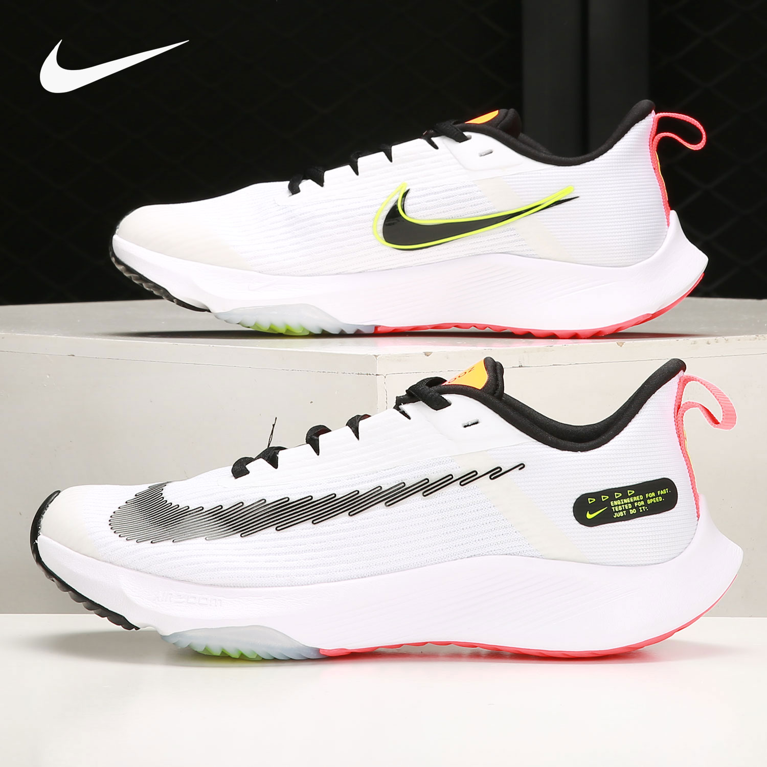 Nike/耐克正品新款低帮系带透气大童运动鞋跑步鞋 DJ5535-100 童鞋/婴儿鞋/亲子鞋 运动鞋 原图主图